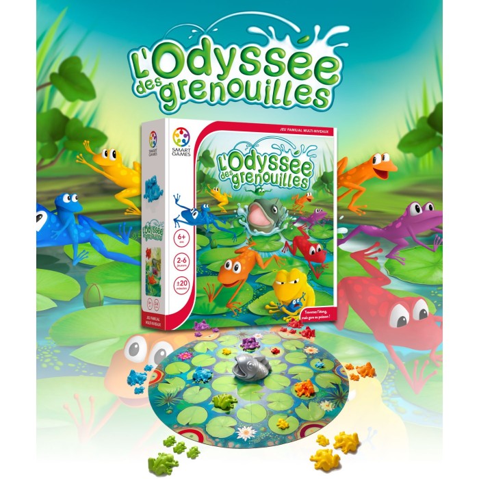 L'Odyssée Des Grenouilles - Défis Logiques