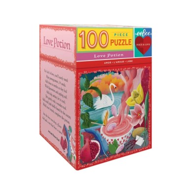 Puzzle Eeboo - Love Potion - 100 Pièces