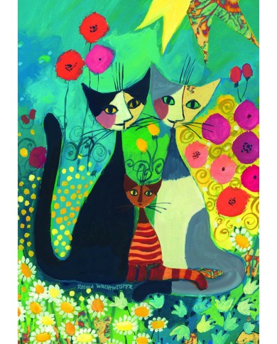 Puzzle HEYE - Wachtmeister Flowerbed - 1000 Pièces