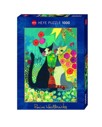 Puzzle HEYE - Wachtmeister Flowerbed - 1000 Pièces