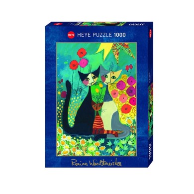 Puzzle HEYE - Wachtmeister Flowerbed - 1000 Pièces