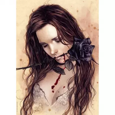 HEYE Puzzle - Victoria Francès - Favole : Dark rose - 1000 Pièces