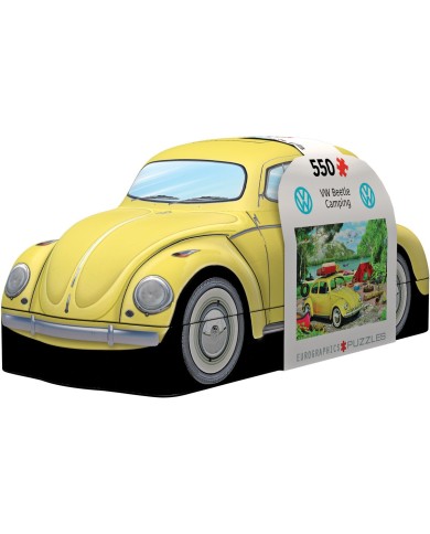 Puzzle Eurographics - VW Beetle - Boîte métal - 550 Pièces