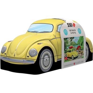 Puzzle Eurographics - VW Beetle - Boîte métal - 550 Pièces