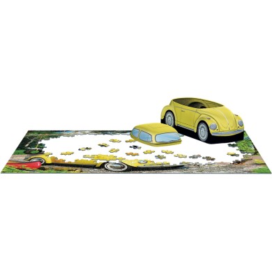 Puzzle Eurographics - VW Beetle - Boîte métal - 550 Pièces