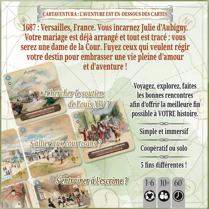 Cartaventura : Versailles