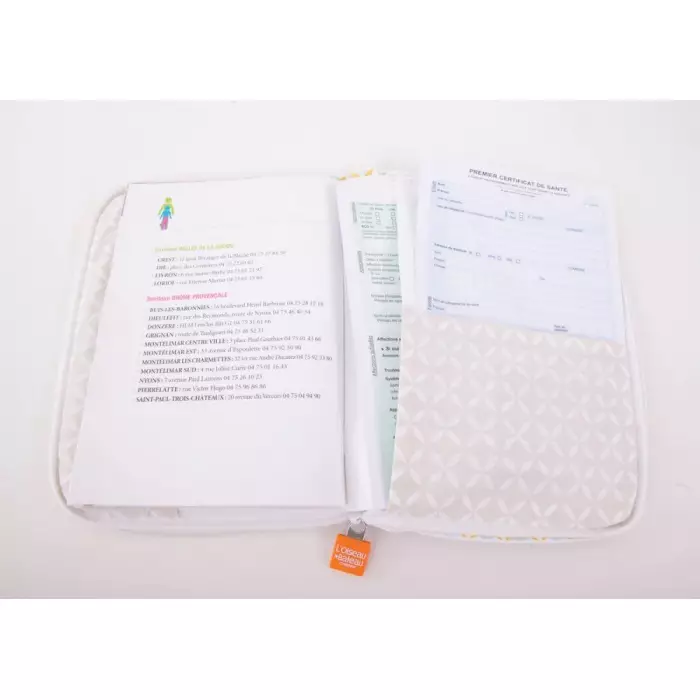 Protège Carnet De Santé Personnalisé - Loup