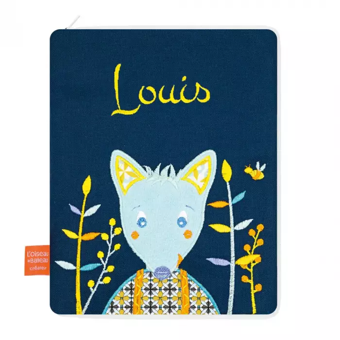 Protège Carnet De Santé Personnalisé - Loup