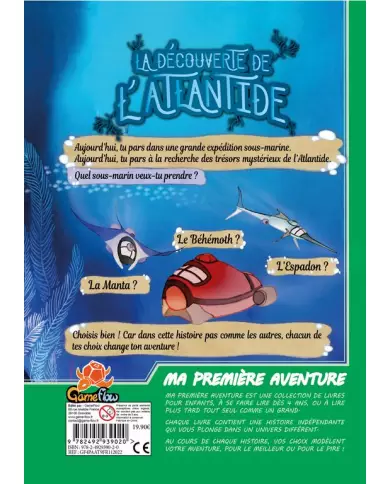 Ma Première Aventure : Découverte De L'Atlantide - Version Longue