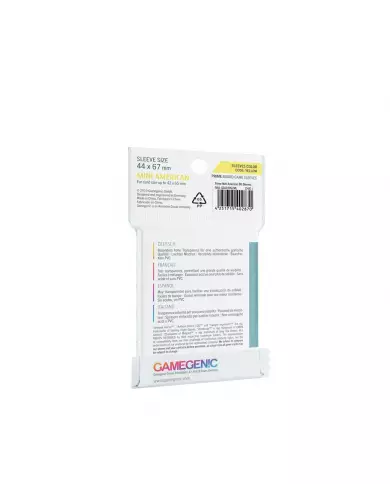 50 Sleeves GameGen!c - 44 X 67 Mm PRIME MINI US
