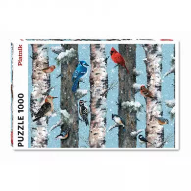 Puzzle PIATNIK - Oiseaux D'Hiver - 1000 Pièces