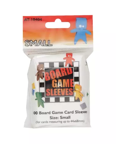 100 Sleeves Board Game - 44 X 68 Mm Clear Small