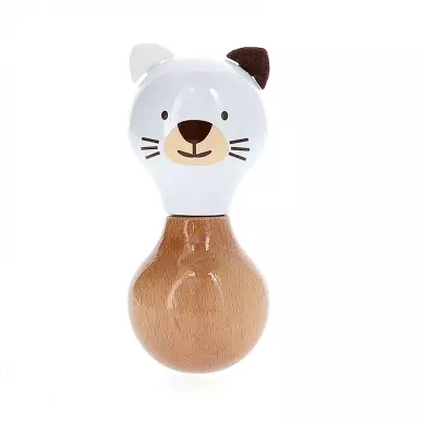 Hochet En Bois - Mariette La Minette