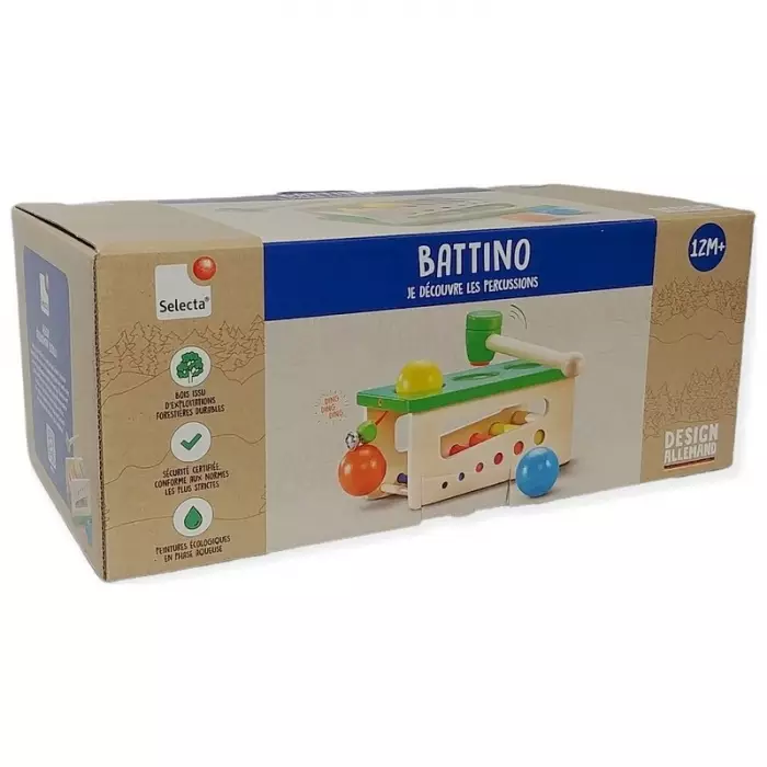 Battino - Le Banc À Marteler En Bois - SELECTA