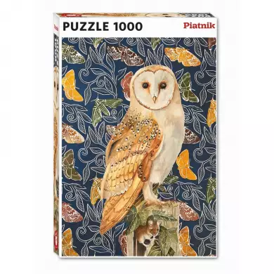 Puzzle PIATNIK - LEWIS - Chouette Et Souris - 1000 Pièces