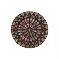Puzzle D'Art Michèle Wilson - Rosace Notre-Dame - 80 pièces