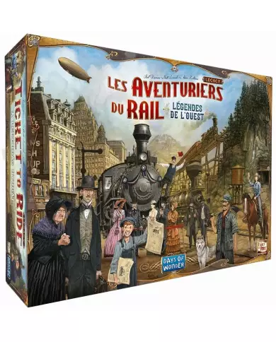 Les Aventuriers Du Rail Legacy : Légendes De L'Ouest