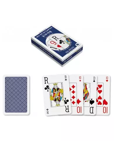 Jeu De 54 Cartes Poker - Vision