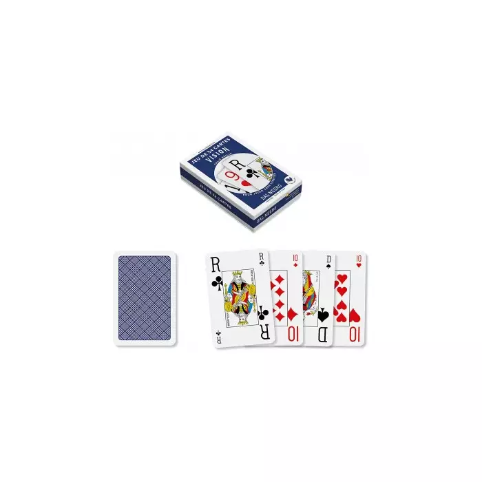 Jeu De 54 Cartes Poker - Vision