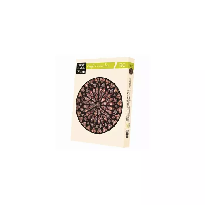 Puzzle D'Art Michèle Wilson - Rosace Notre-Dame - 80 pièces
