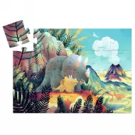 Puzzle Silhouette DJECO - Téo Le Dino - 24 Pièces