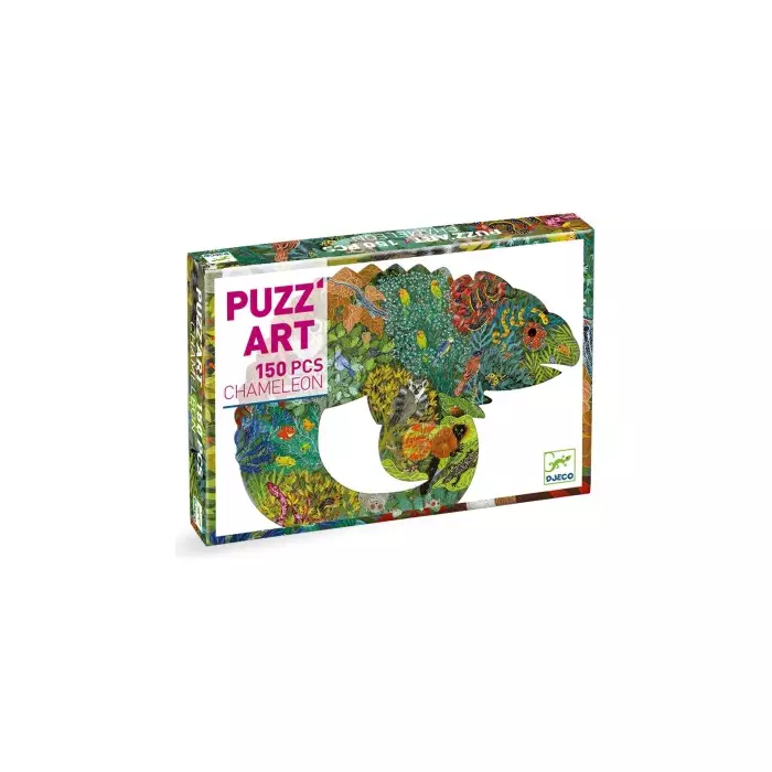 Puzzle D'Art DJECO - Chameleon / Caméléon - 150 Pièces