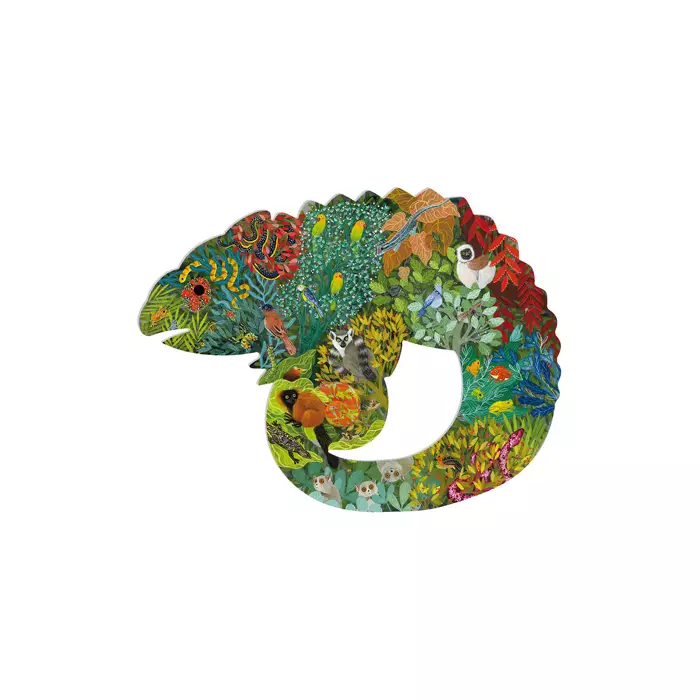 Puzzle D'Art DJECO - Chameleon / Caméléon - 150 Pièces
