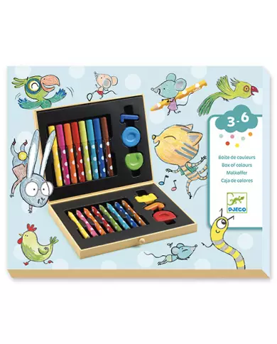 Boîte De Couleurs Pour Les Petits - DJECO