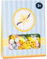 Perles En Bois Sachets Candy - Myrtille