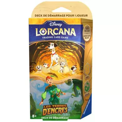 Lorcana S03 - Les Terres D'Encres - Starter Pongo & Peter Pan (fin février)