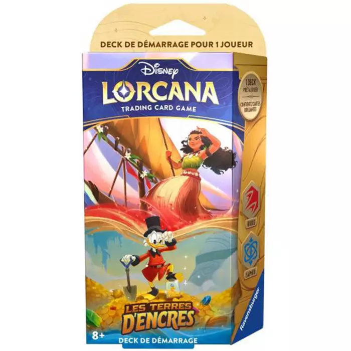 Lorcana S03 - Les Terres D'Encres - Starter Vaiana & Picsou