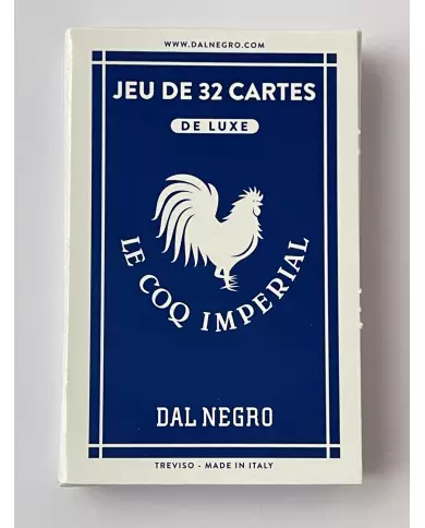 Jeu De Belote 32 Cartes DE LUXE - Le Coq Imperial