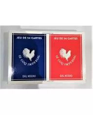 Coffret Bridge 2 x 54 Cartes DE LUXE - Le Coq Imperial