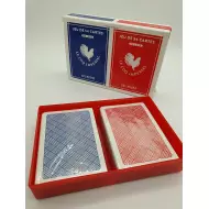 Coffret Bridge 2 x 54 Cartes DE LUXE - Le Coq Imperial