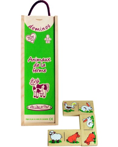 Dominos Recto-Verso Animaux De La Ferme