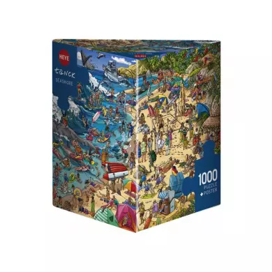 Puzzle HEYE - Seashore - Triangular - 1000 Pièces