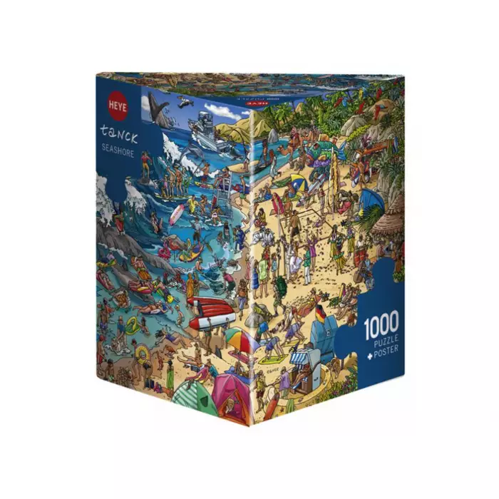 Puzzle HEYE - Seashore - Triangular - 1000 Pièces