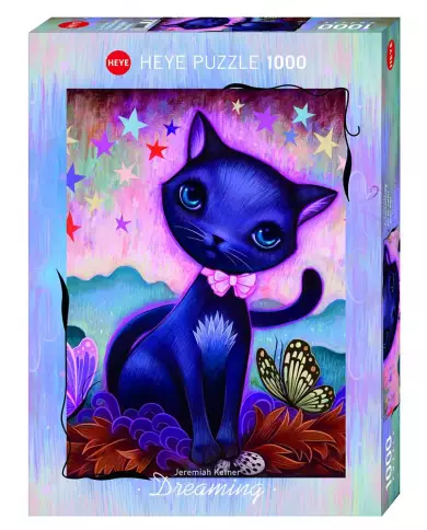 Puzzle Heye - Dreaming Black Kitty - 1000 Pièces