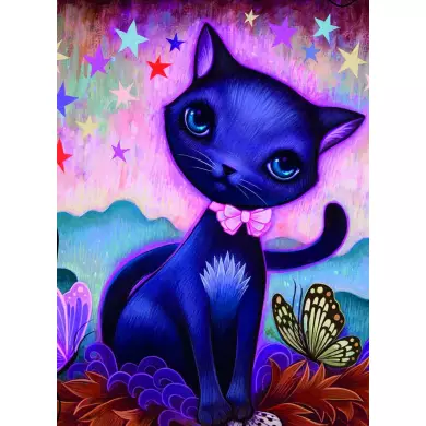Puzzle Heye - Dreaming Black Kitty - 1000 Pièces