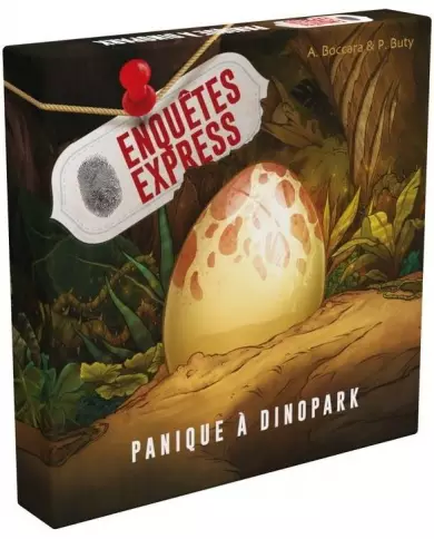 Enquêtes Express : Panique À Dinopark