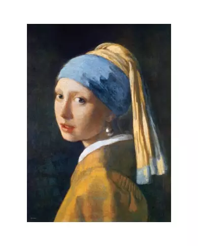 Puzzle Eurographics - La Jeune Fille À La Perle - Jan Vermeer - 1000 Pièces