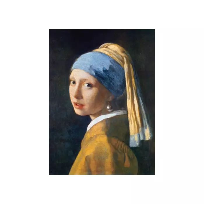 Puzzle Eurographics - La Jeune Fille À La Perle - Jan Vermeer - 1000 Pièces