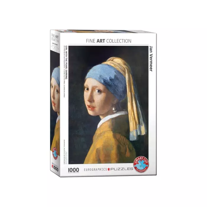 Puzzle Eurographics - La Jeune Fille À La Perle - Jan Vermeer - 1000 Pièces