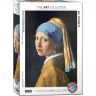 Puzzle Eurographics - La Jeune Fille À La Perle - Jan Vermeer - 1000 Pièces