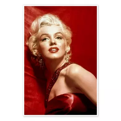Puzzle Eurographics - Marilyn Monroe Portrait Rouge - 1000 Pièces