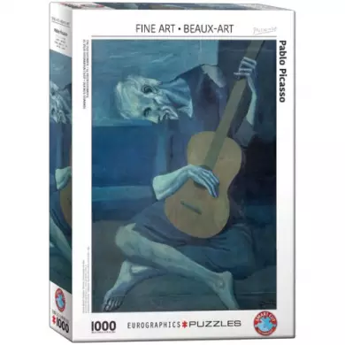 Puzzle Eurographics - Le Vieux Guitariste - Pablo Picasso - 1000 Pièces