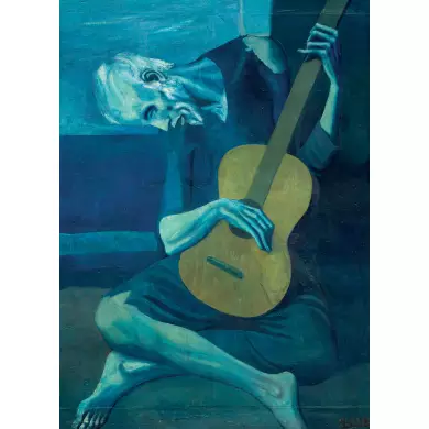 Puzzle Eurographics - Le Vieux Guitariste - Pablo Picasso - 1000 Pièces