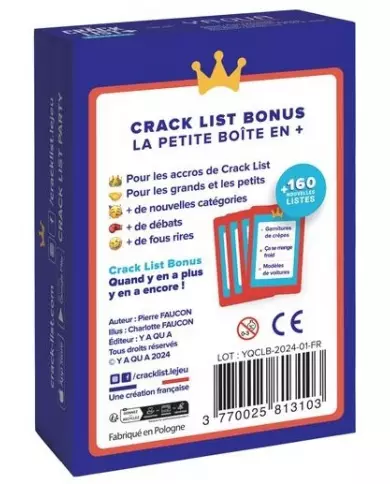 Crack List + Bonus 1