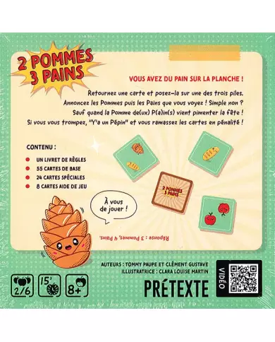 2 Pommes 3 Pains