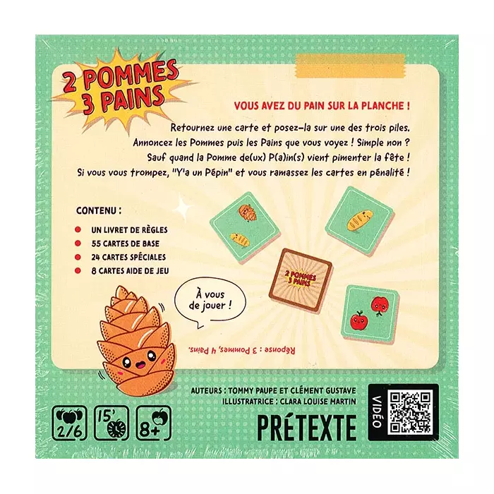 Location - 2 Pommes 3 Pains